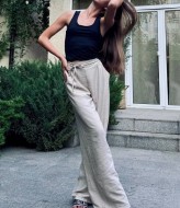 Брюки женские льняные  KL-800A300