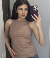 Базова майка в рубчик MIK-1271A190