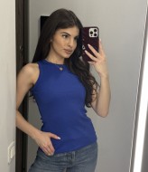 Базова майка в рубчик MIK-1271A190