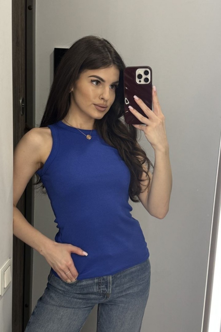 Базова майка в рубчик MIK-1271A190