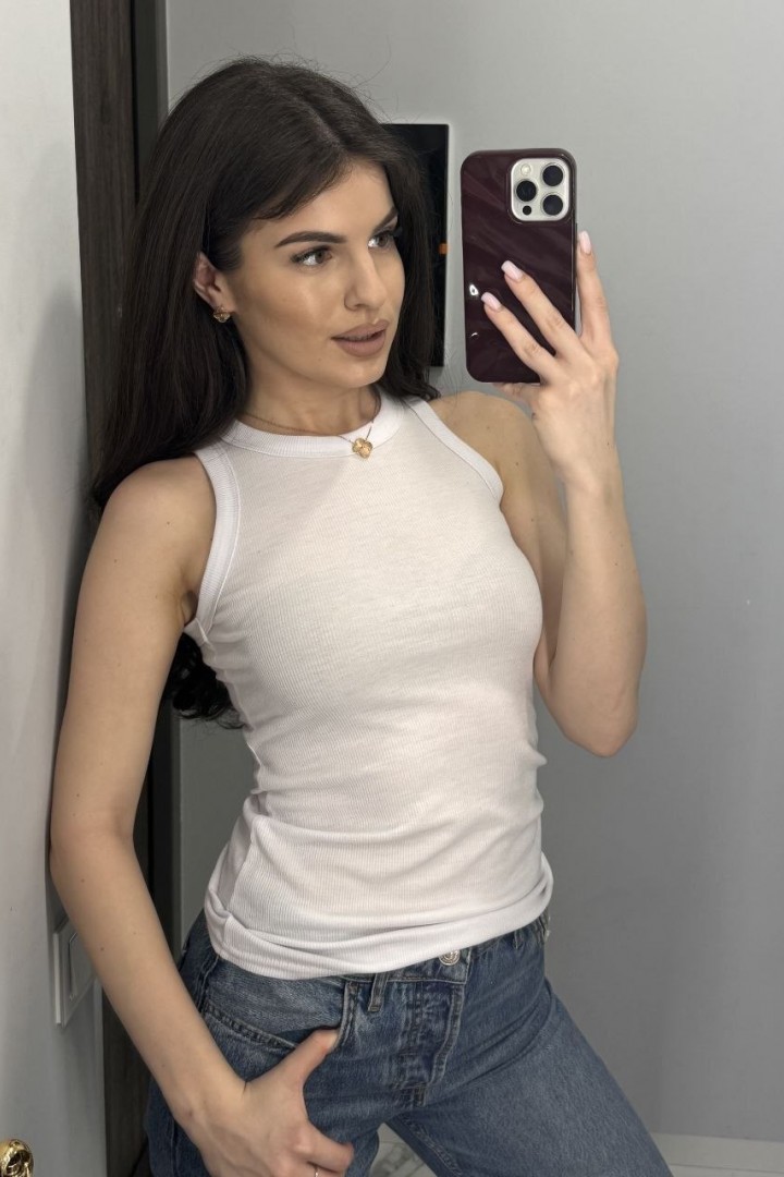 Базова майка в рубчик MIK-1271A190