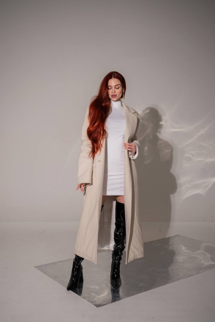 Демисезонное пальто женское  YM-55474A700