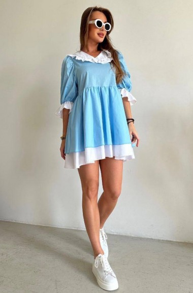 Платье с белым воротничком ASP-469A650 Платье с белым воротничком ASP-469A650