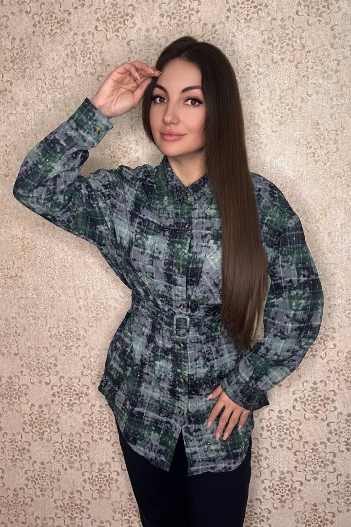 Стильная рубашка ASP-2029A590