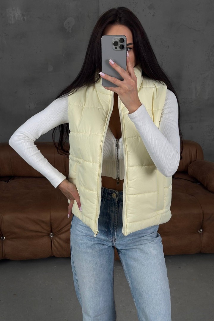 Женская жилетка на молнии MIY-1085A599