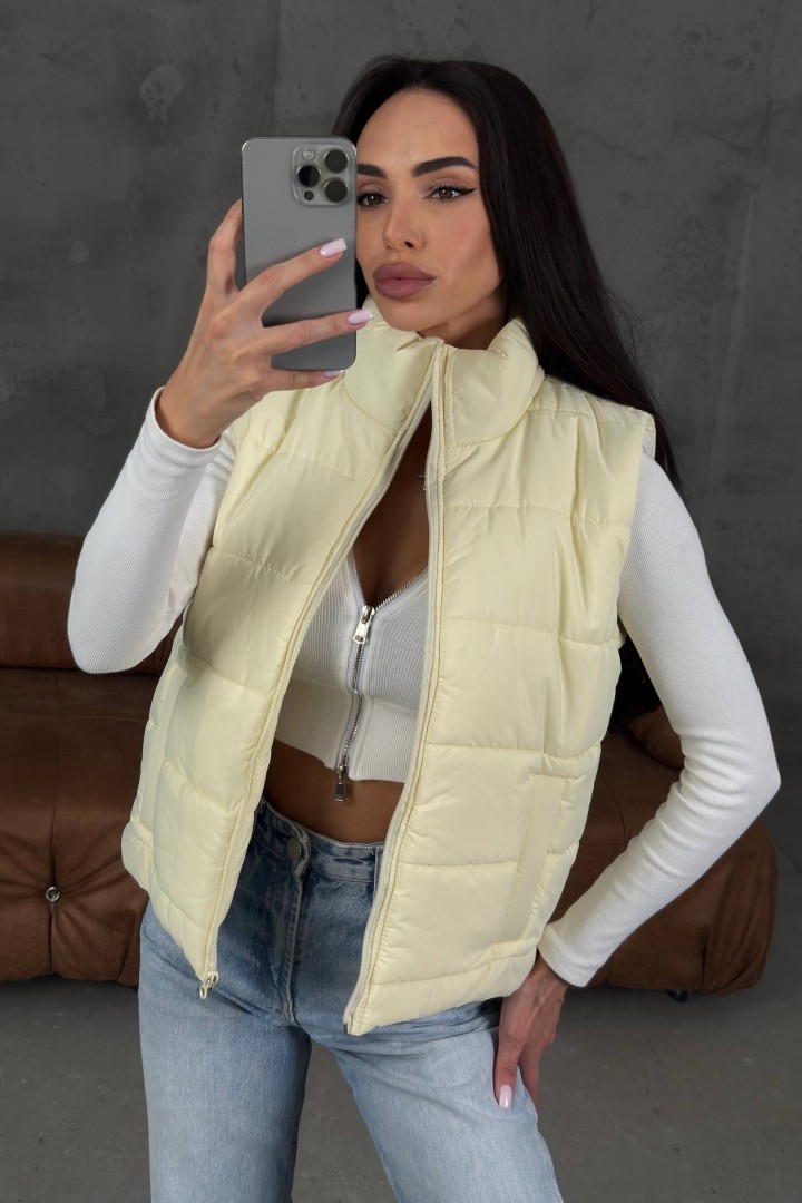 Женская жилетка на молнии MIY-1085A599