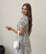 Нежное платье с завязками на груди MIK-1601A330