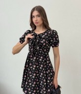 Нежное платье с завязками на груди MIK-1601A330