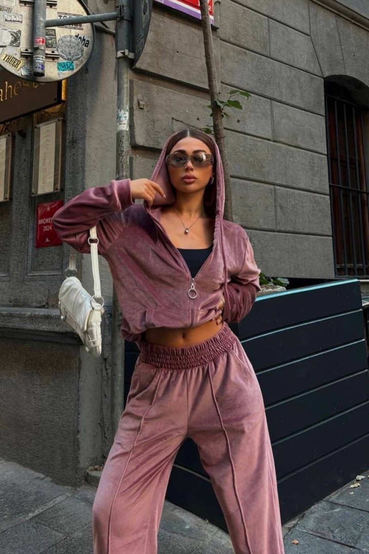 Велюровий спортивний костюм DMP-A7121A520