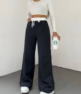 Спортивні штани с білим поясом DMP-A7129A260