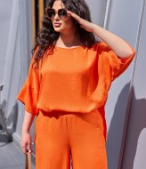 Летний льняной костюм женский EY-609A21B24