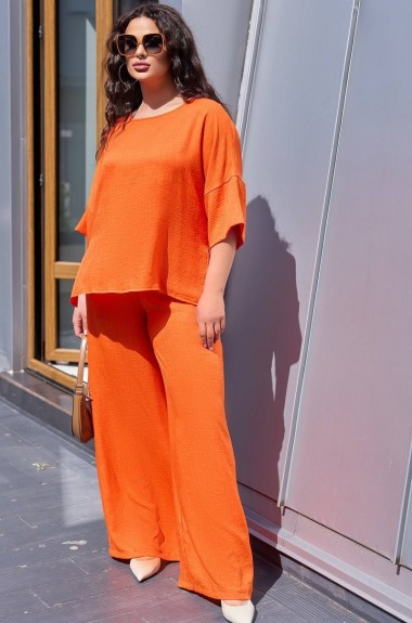 Летний льняной костюм женский EY-609A21B24