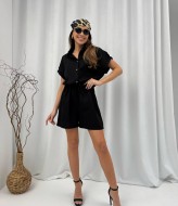 Лляний комбінезон AXY-058A480 Лляний комбінезон AXY-058A480