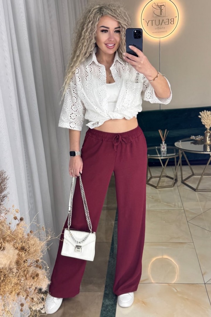 Брюки прямого кроя SC-6038A280