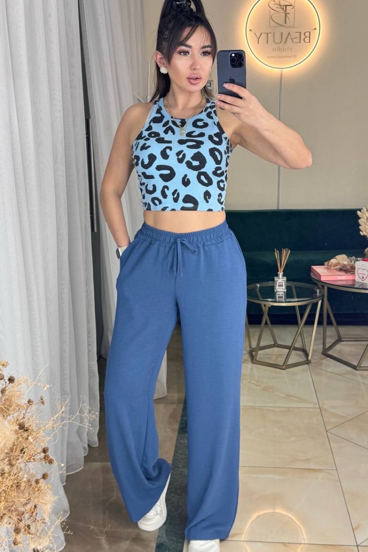 Брюки прямого кроя SC-6038A280