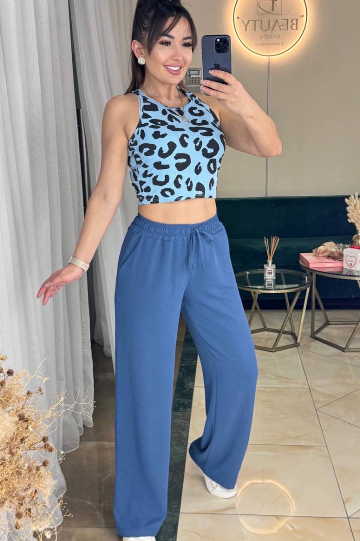 Брюки прямого кроя SC-6038A280