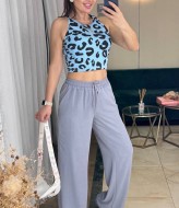 Брюки прямого кроя SC-6038A280