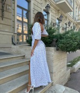 Платье со шнуровкой на спинке AJO-424A500