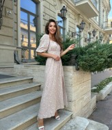 Платье со шнуровкой на спинке AJO-424A500