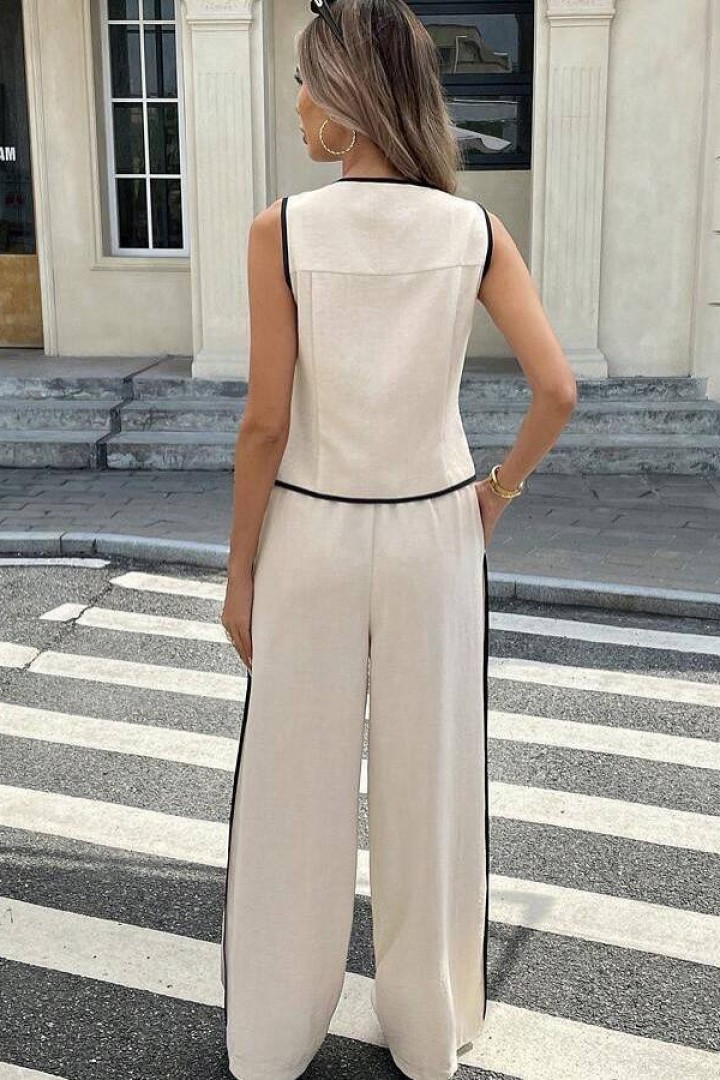 Костюм з льону NUL-8080A650