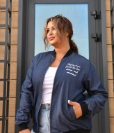 Джинсовый бомбер DV-R4421A500