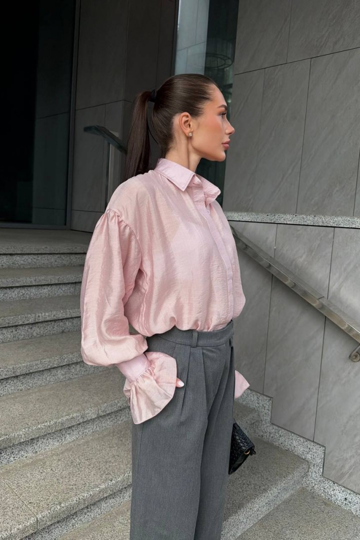 Романтичная полупрозрачная рубашка GIL-016A600