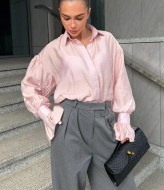 Романтичная полупрозрачная рубашка GIL-016A600