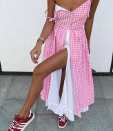 Чарівний комбінований сарафан BAC-871A800