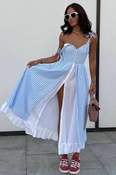 Чарівний комбінований сарафан BAC-871A800