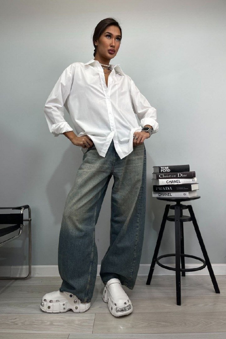 Женская рубашка из коттона KC-3338A399