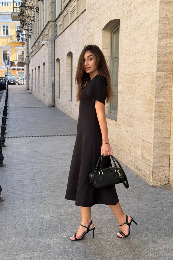 Платье с отрезной талией KG-567A460