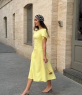 Платье с отрезной талией KG-567A460