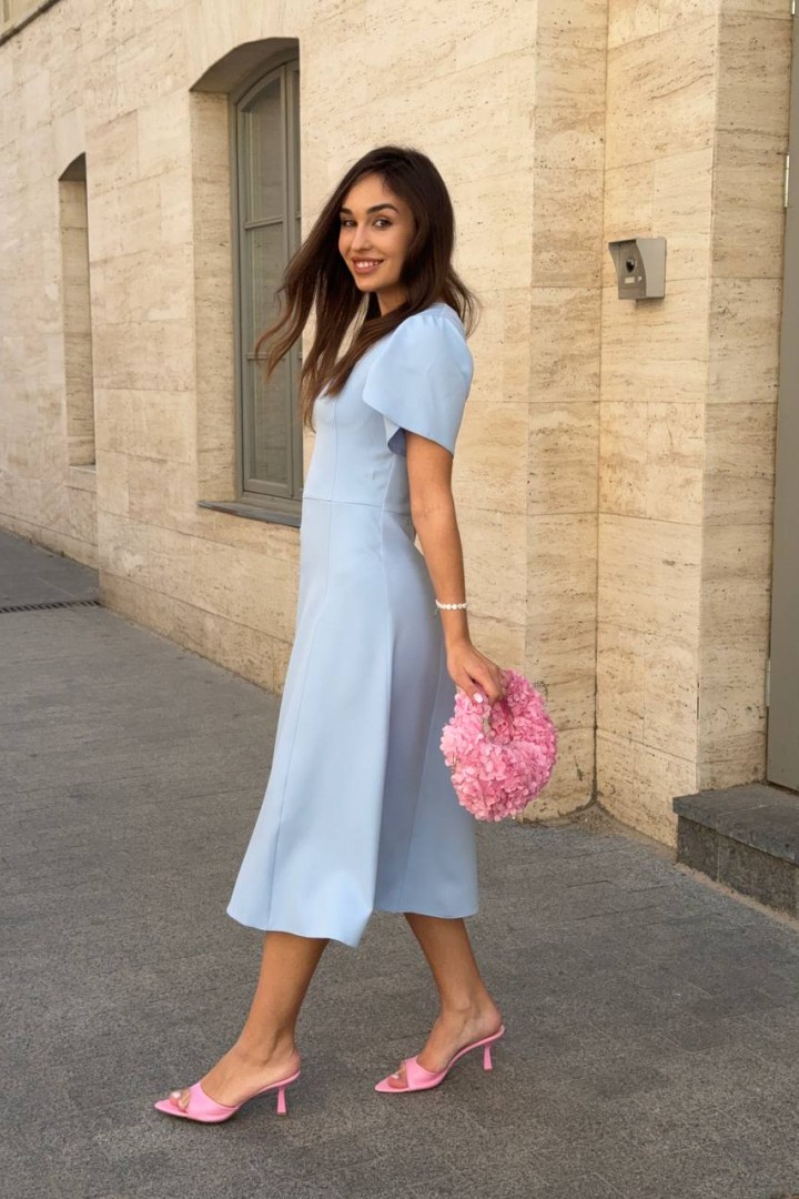 Платье с отрезной талией KG-567A460