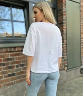 Футболка с пайетками AMU-2438A200