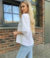 Футболка с пайетками AMU-2438A200