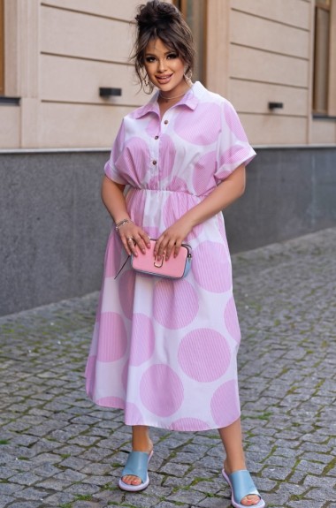 Платье из натуральной ткани DG-c203A450 Платье из натуральной ткани DG-c203A450