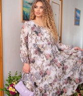 Шифонова сукня з воланамиAO-2305A550