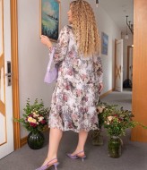 Шифонова сукня з воланамиAO-2305A550