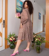 Шифонова сукня з воланамиAO-2305A550