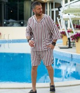 Костюм мужской в полоску DG-p15538.1A550