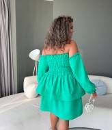 Платье с резинкой на груди  YM-7093A18.5