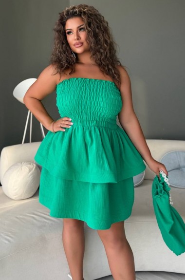 Платье с резинкой на груди  YM-7093A18.5