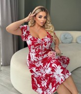 Платье с завязками на груди YM-05820.43A12 Платье с завязками на груди YM-05820.43A12