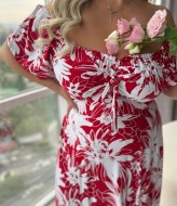 Платье с завязками на груди YM-05820.43A12