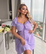 Платье с опущенными плечами  YM-7074.41A12