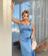 Платье цветочный принт VW-1598A505