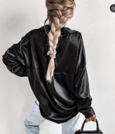 Шелковая блузка с длинным рукавом IO-544.0287A480