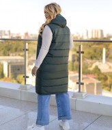 Удлиненная жилетка LSH-703A15