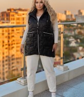 Жилет женский с капюшоном KYB-21215A23