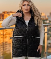 Жилет женский с капюшоном KYB-21215A23